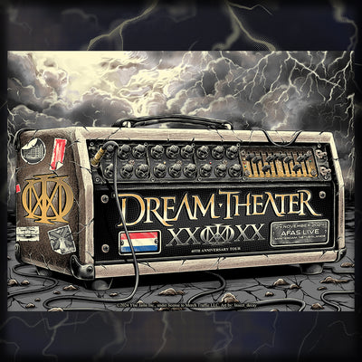 Dream Theater Amsterdam Event Lithograph - Hand Numbered Limited Edition